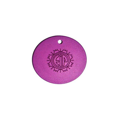 tesla purple plate 