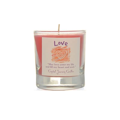 love candle, reiki charge, positive energy