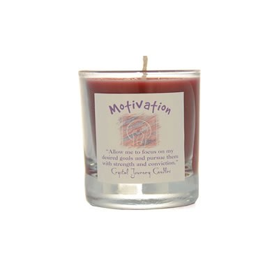 motivation candle, reiki charged, positive energy