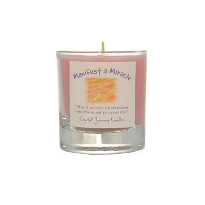 manifest a miracle candle , reiki charge postive energy